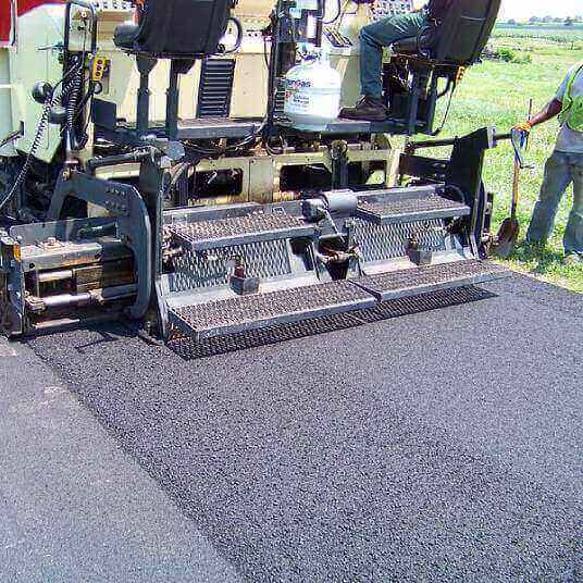 tar and chip sealing Asphalt paving